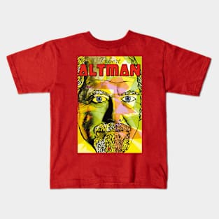 Film Director Robert Altman Kids T-Shirt